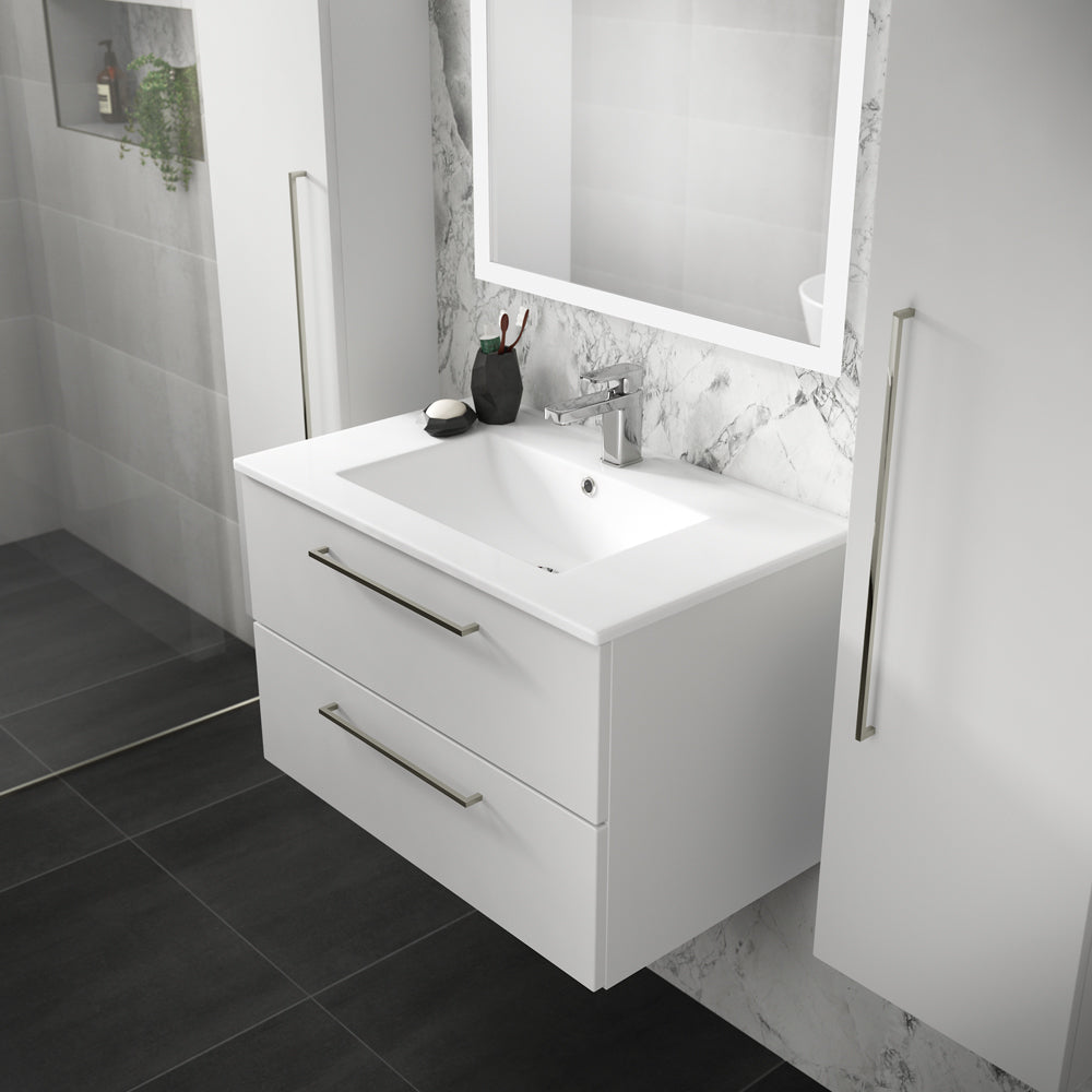 Elation Mito Slim Ceramic Basin 750mm