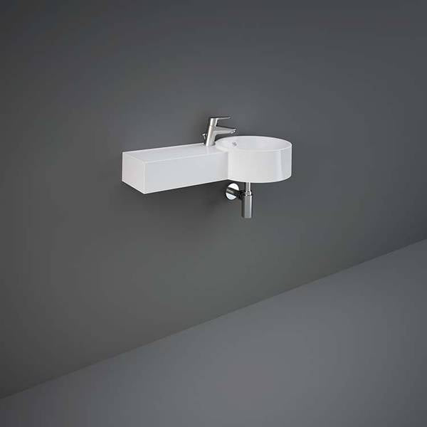 Rak-Petit Alpine White Wall Hung Wash Basin