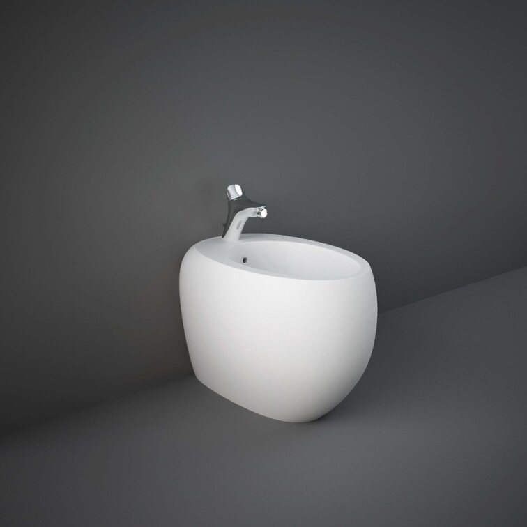 RAK-Cloud Bidet Back to Wall 1 Tap Hole White