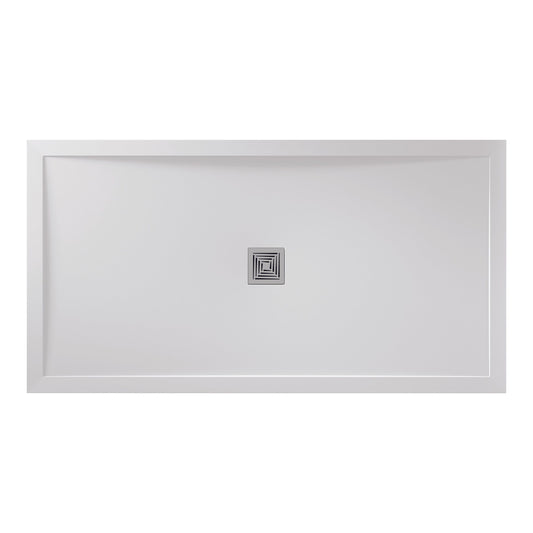 Aquadart Aqualavo White Gloss Shower Trays