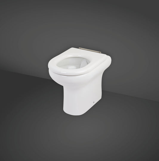 RAK-Compact Special Needs Rimless Back to Wall WC Pan 42.5cm (High)