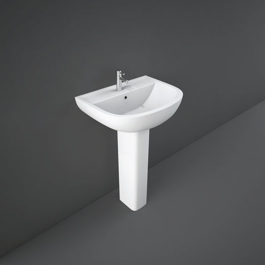 RAK-Compact Wall Hung Basin 55cm