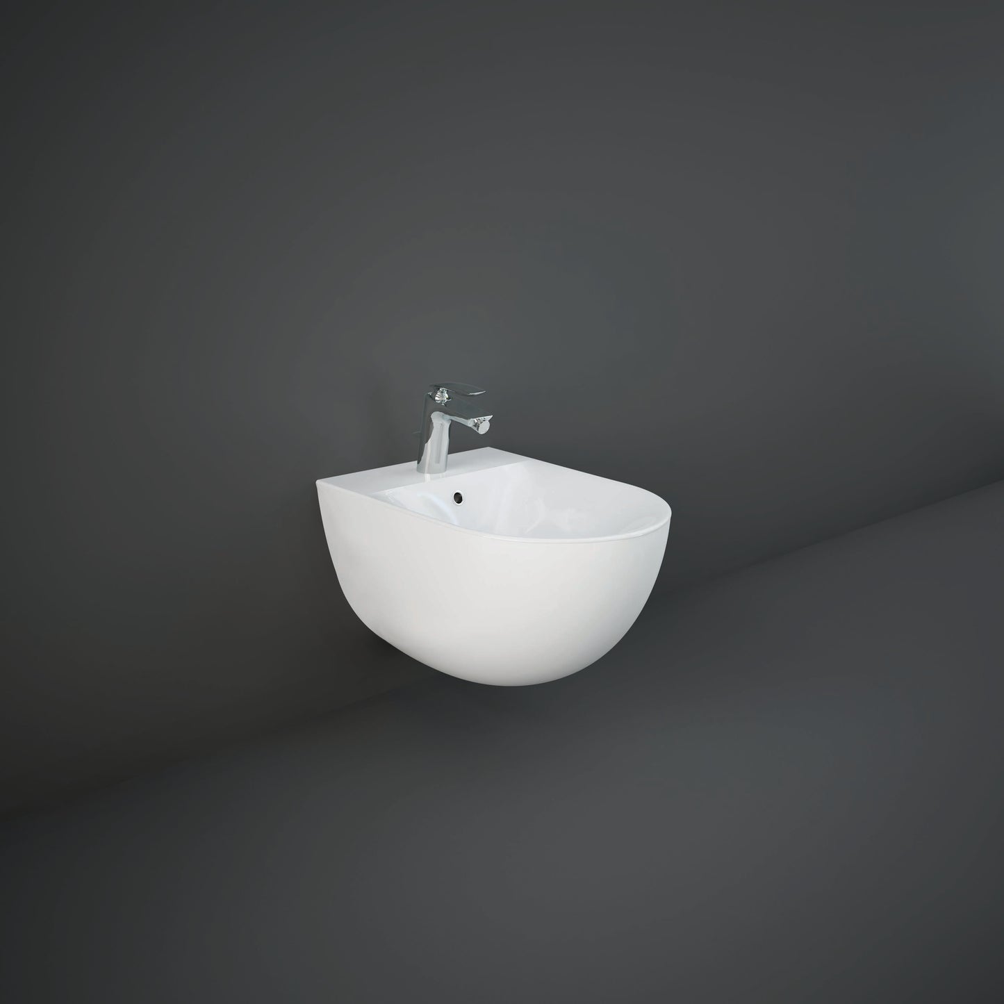 Rak-Des Wall Hung Bidet 1 Tap Hole