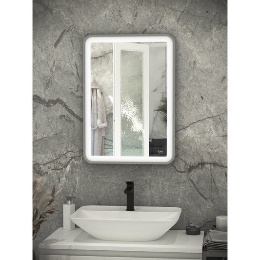 RAK-Picture Soft LED Mirror Brushed Nickel