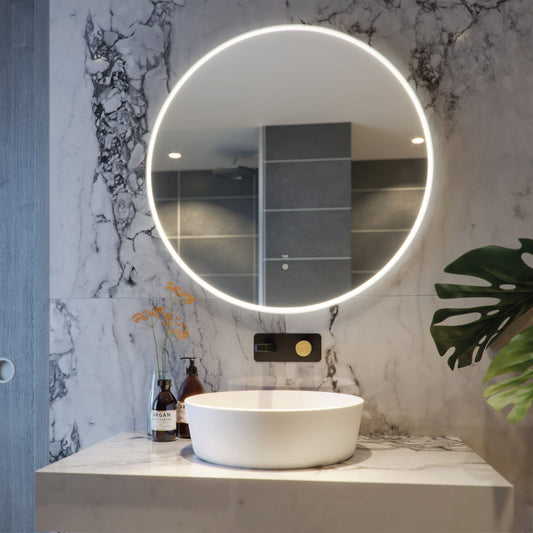 RAK-Scorpio 800x800mm LED Illuminated Round Mirror