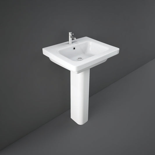 RAK-Resort Basin & Full Pedestal - 650, 550 & 500mm