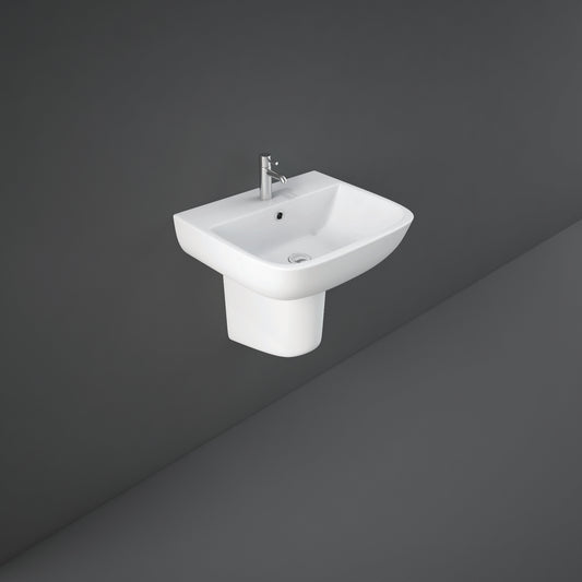 RAK-Series 600 Half Pedestal 52cm Basin