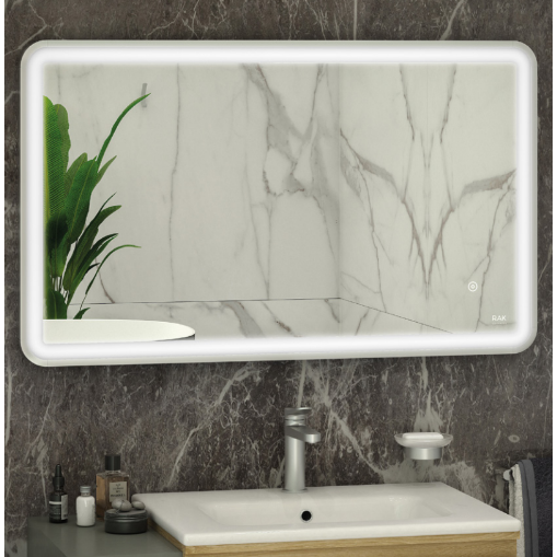 RAK-Art Soft LED Illuminated Mirror Chrome