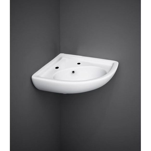 RAK Compact Corner Cloakroom Basin 440mm