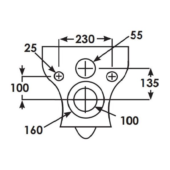 RAK-Compact Deluxe Rimless Wall Hung WC Pan 700mm