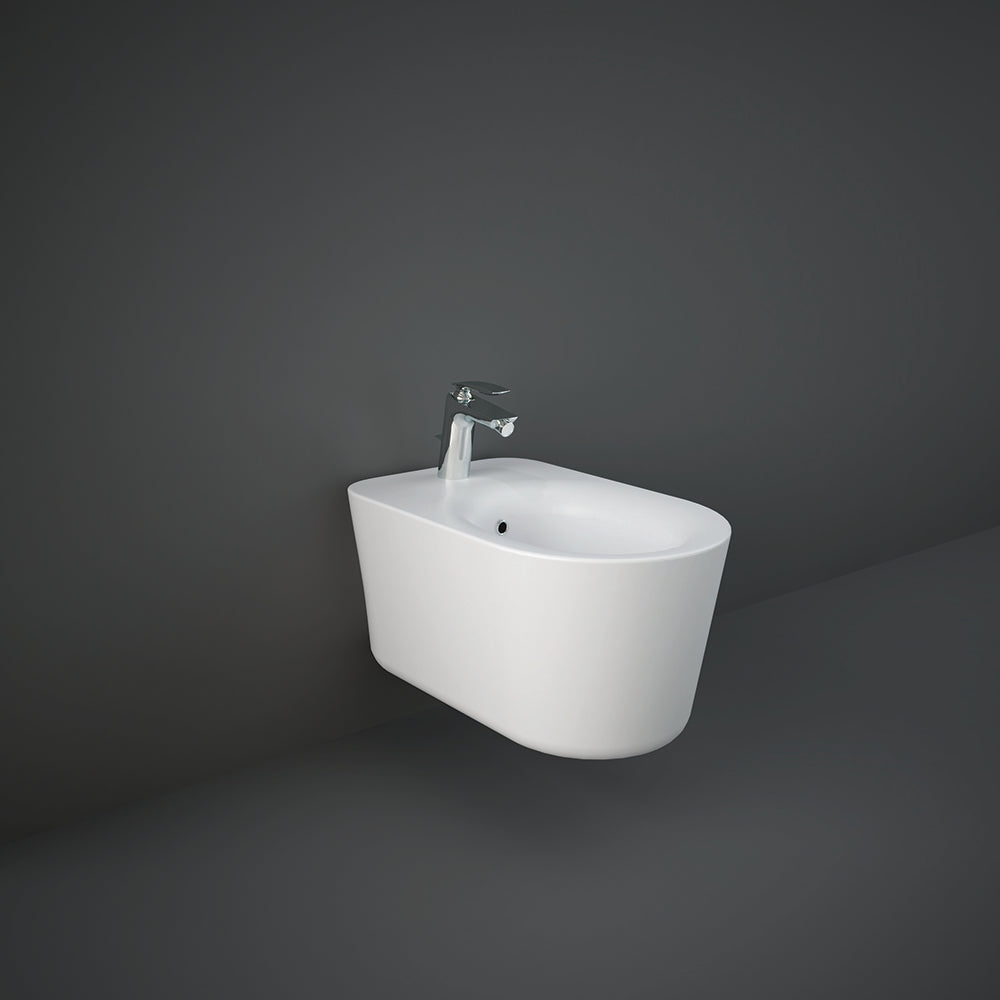 RAK-Valet Wall Hung Bidet Matt White