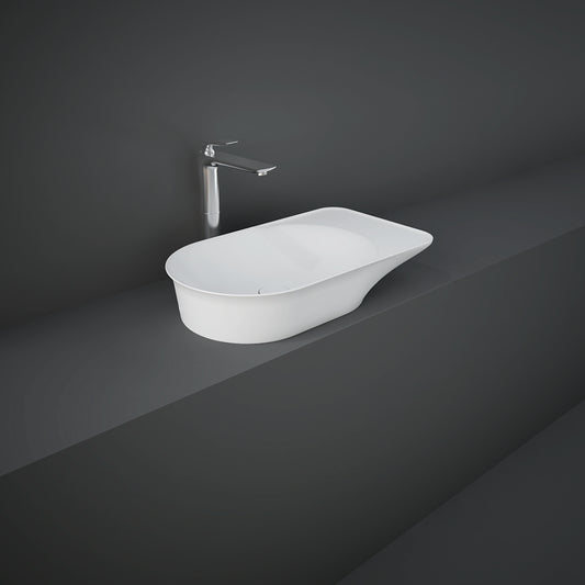 RAK-Valet 640mm Countertop Wash Basin 0 Tap Hole