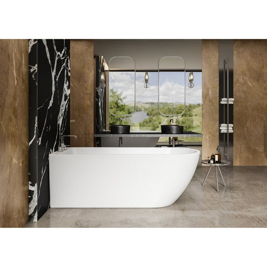 Charlotte Edwards Belgravia Single Ended Bath in Gloss White 1700X700X590mm