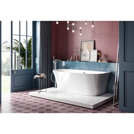 Charlotte Edwards Carme  Back to Wall Bath 1700x800x600mm