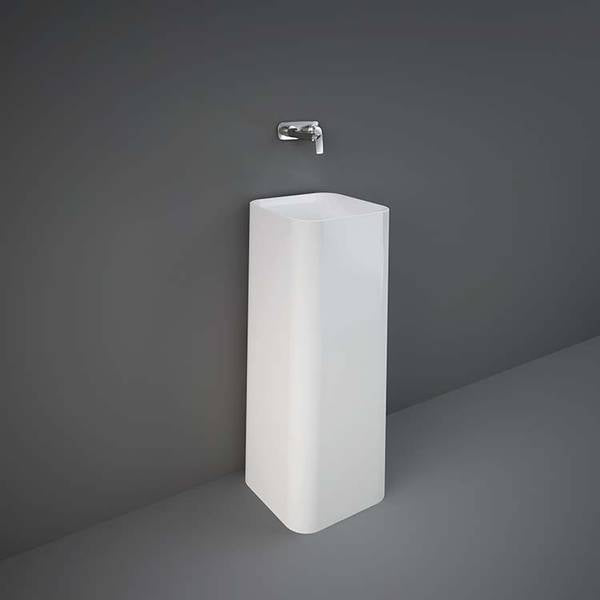 RAK-Petit Alpine White Free Standing Wash Basins